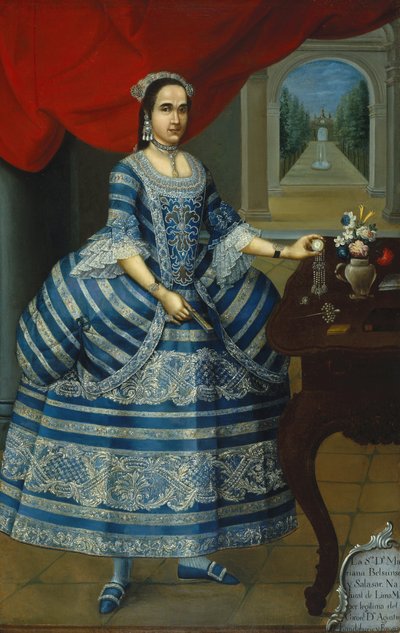 Dona Mariana Belsunse y Salasar da Unbekannt Unbekannt